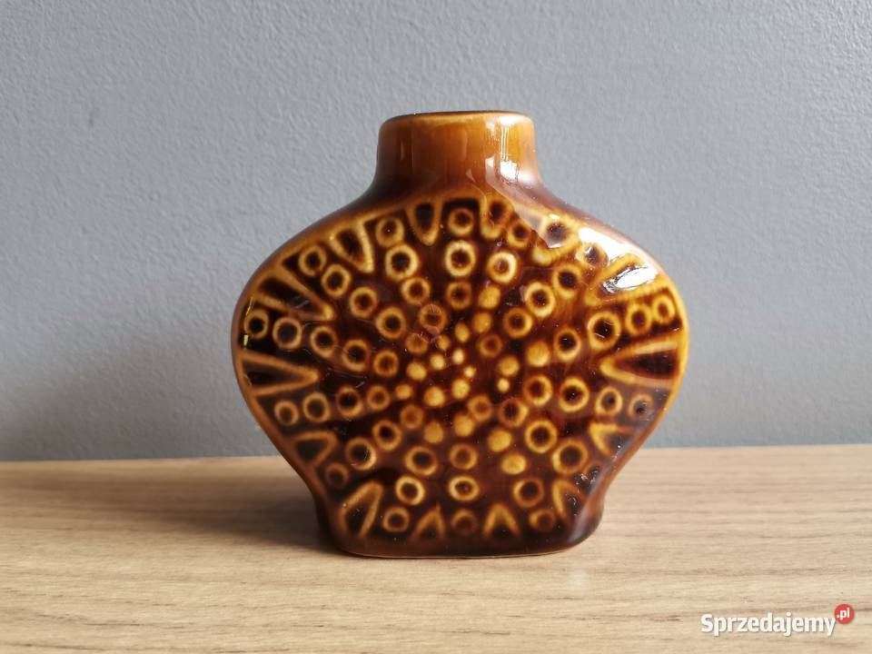 Stary mały wazon W115 porcelit Mirostowice A Siemianowice Śląskie