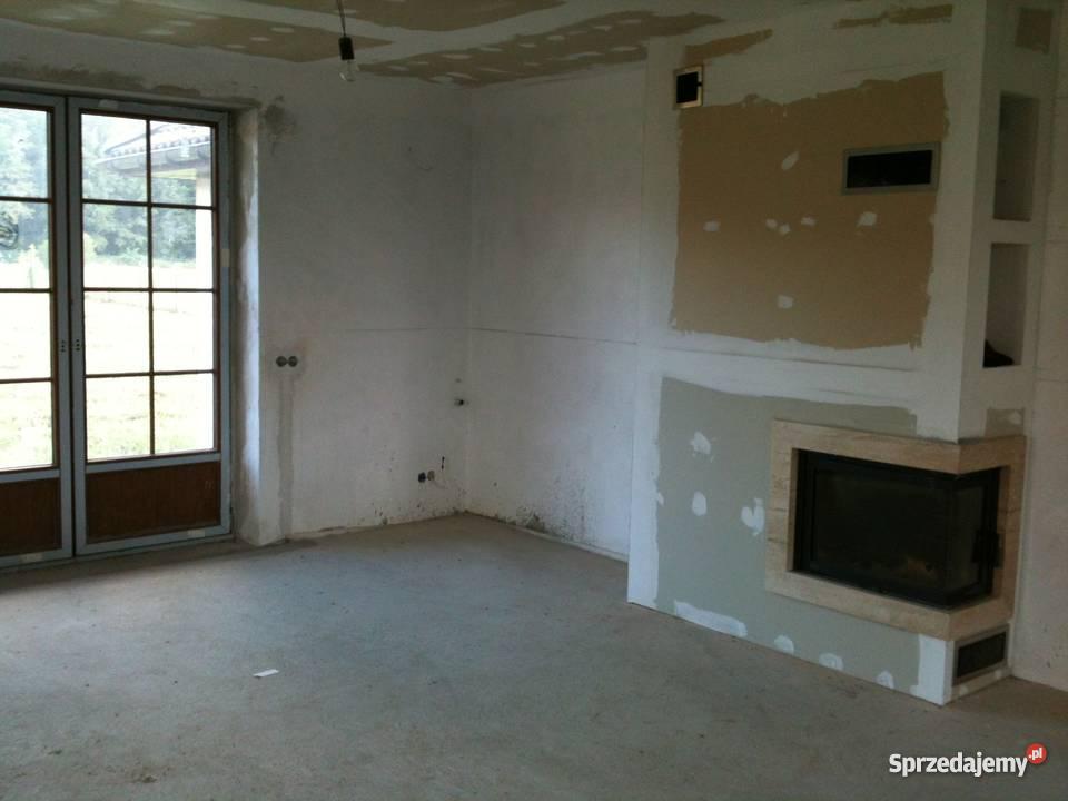 parterowy dom w Porębie Wielkiej gazowe Oświęcim