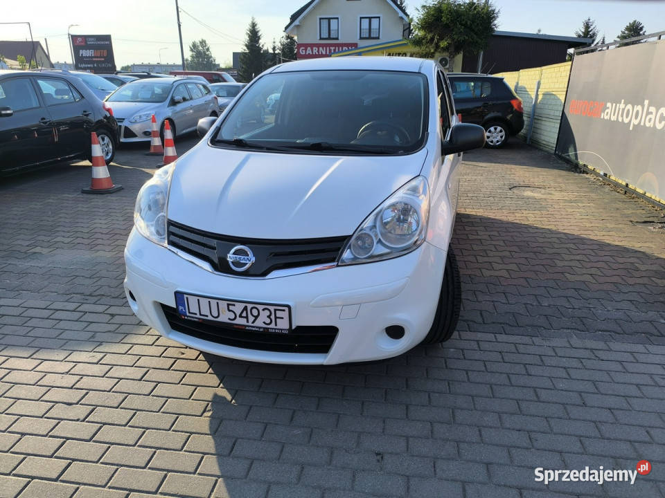 Nissan Note 14i 16V 90 I 20052013 Rok produkcji 2009 Nissan