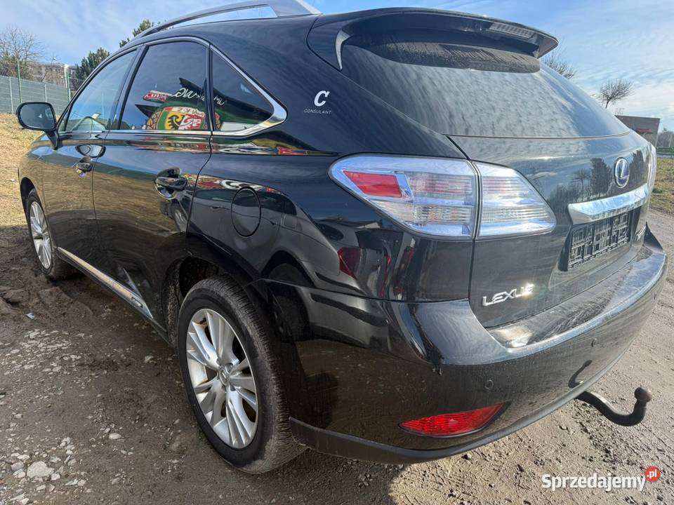 Lexus RX450h 2011r uszkodzony Radom