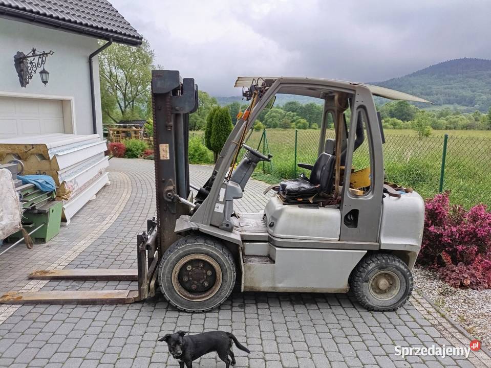 Wózek widłowy Nissan 3 t diesel Toyota Biznes i Przemysł