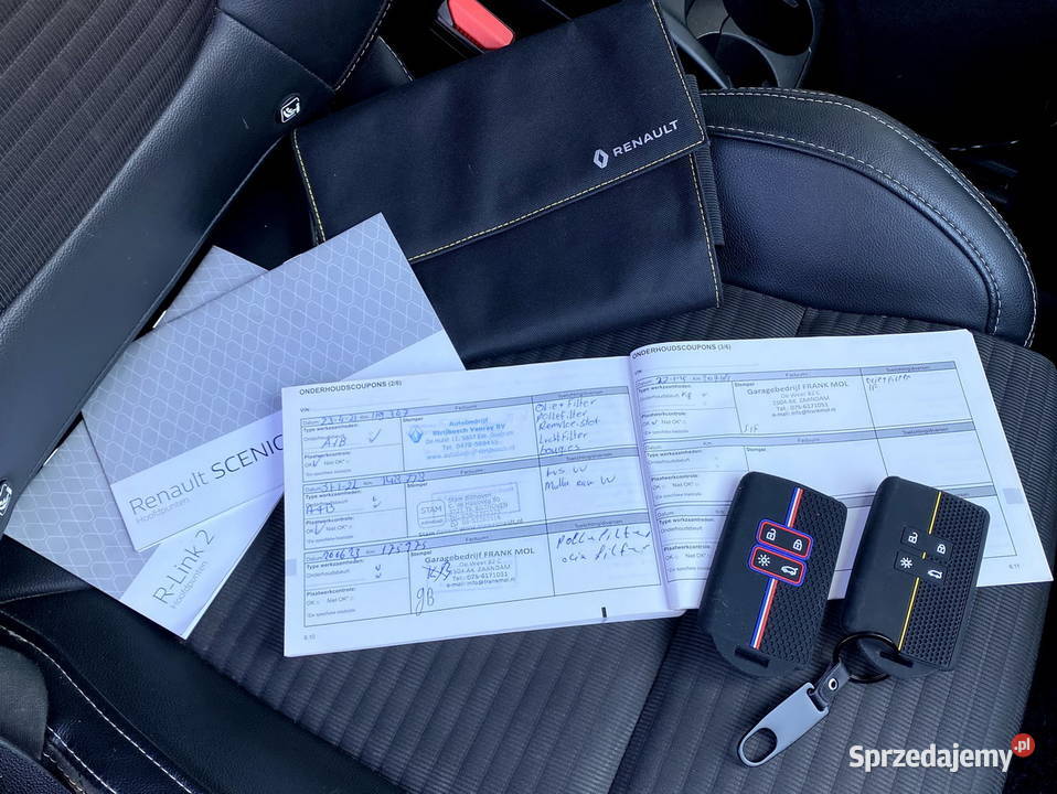 Piękny Renault Grand Scenic 12TCe 132 2018 BORDO lubelskie Łuków