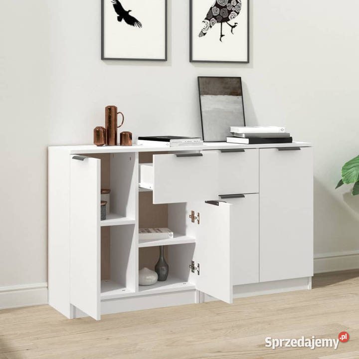 Komody 2 białe 60x30x70 materiał drewnopochodny Warszawa