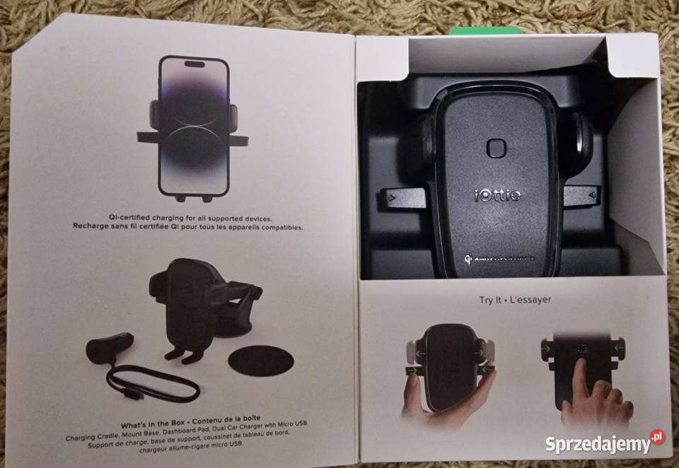 Uchwyt sam z ład bezp iOttie Easy One Touch lubuskie Zielona Góra