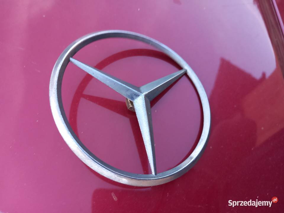 Mercedes W 123 Emblematy oryg stan Krosno