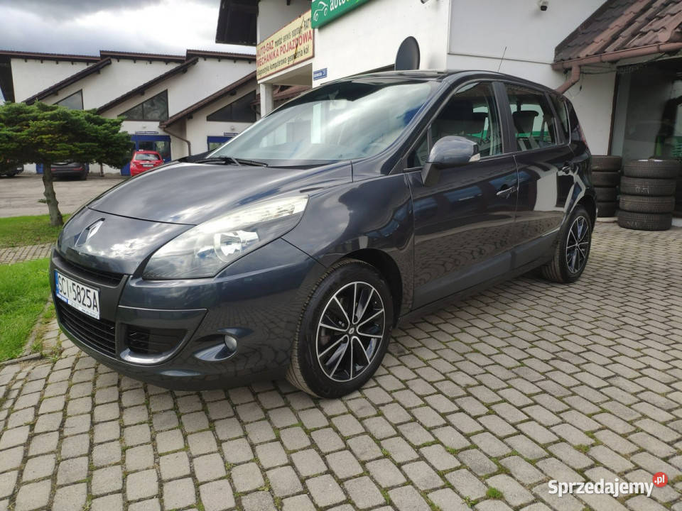 Renault Scenic Bezwypadkowy serwisowany 2 klucze tempomat Scenic śląskie Ustroń