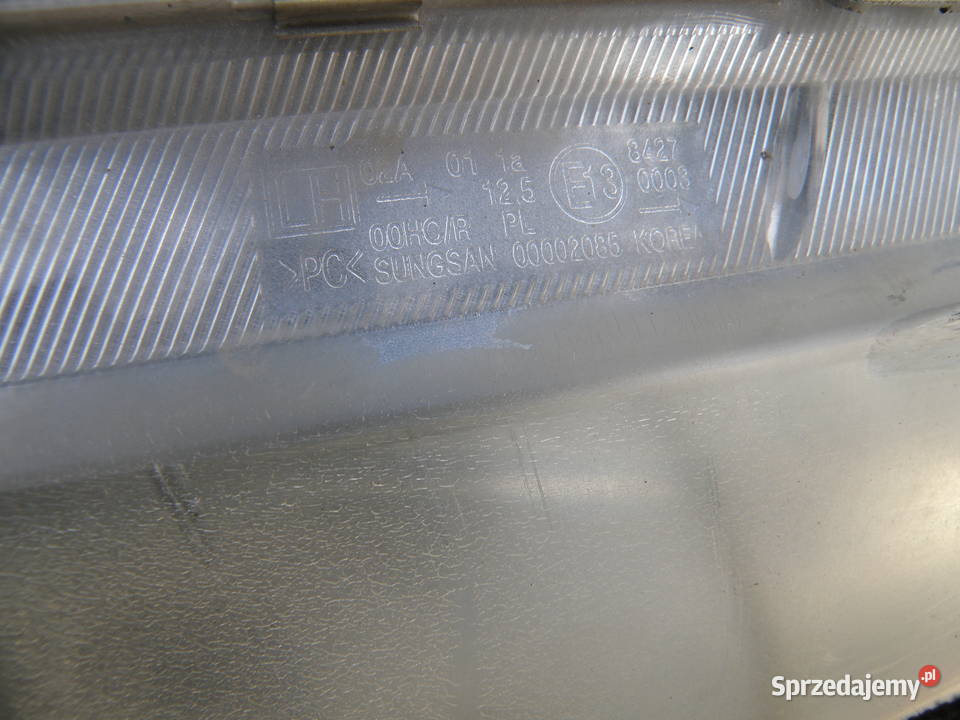 Lampa przednia lewa Chevrolet Aveo Daewoo Kalos Kraków