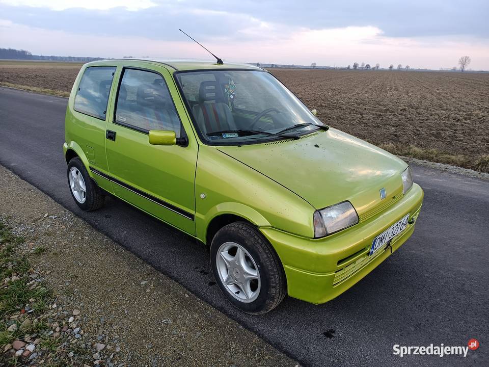 Fiat Cinquecento 1997 CC 700 super stan wielkopolskie