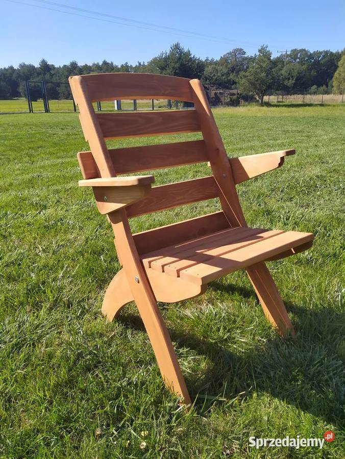 Meble ogrodowe drewniane składane typ X wersja 2 Kalety