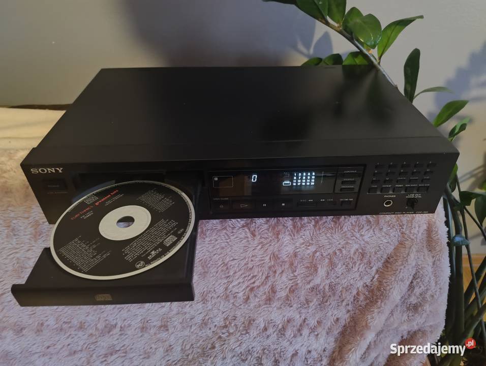 Odtwarzacz CD Sony cdp 395 Trzebuska