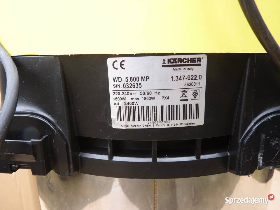 Odkurzacz przemysłowy Karcher WD 5600 MP z Wrocław