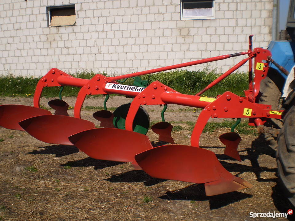 pług zagonowy 4 skibowy kverneland nie unia Pomierki