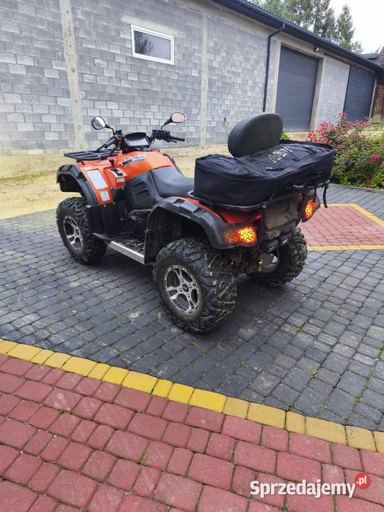 Cf Moto 500 4x4 wciągarka alusy kufer Miechów