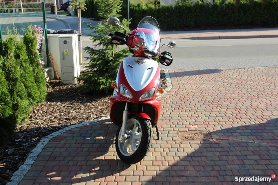 Skuter Benelli Velvet 125 silnik Yamaha DS5 KatB Szczecin