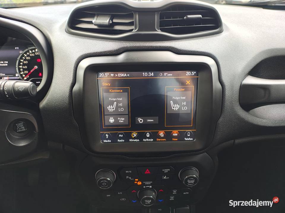 JEEP RENEGADE 14Benzyna Zadbany Opłacony gotowy wspomaganie kierownicy Zarszyn