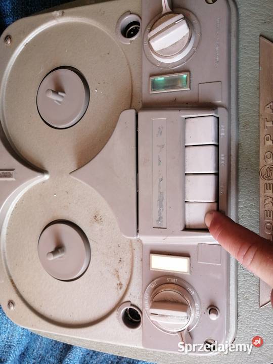 magnetofon szpulowy loeve opta walizkowy lampowy dolnośląskie Legnica