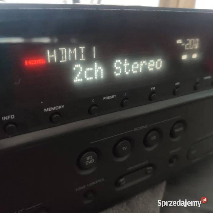 Yamaha RX V367 51 HDMI pilot sprawny 550 do neg Łódź