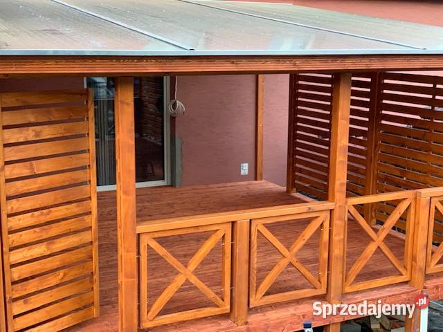 Wiata zadaszenie pergola altana grill taras Nowy Sącz sprzedam