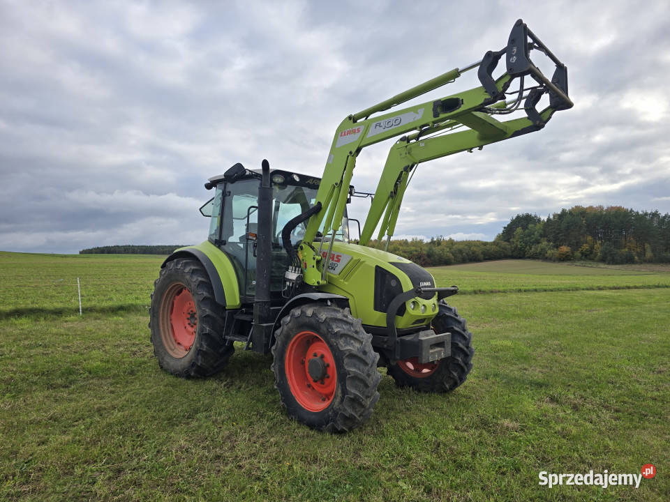 Ciągnik CLAAS Arion 410 z ładowaczem TUR FL100 podlaskie Jedwabne
