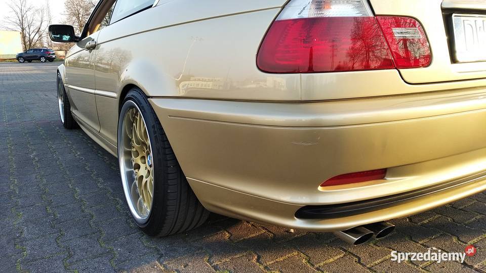 BMW e46 323Ci 25 coupe Gwint BBS Sporty zmieniarka CD zachodniopomorskie Stargard