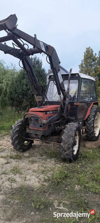 Zetor 7245 Zetor ładowacz Biskupiec