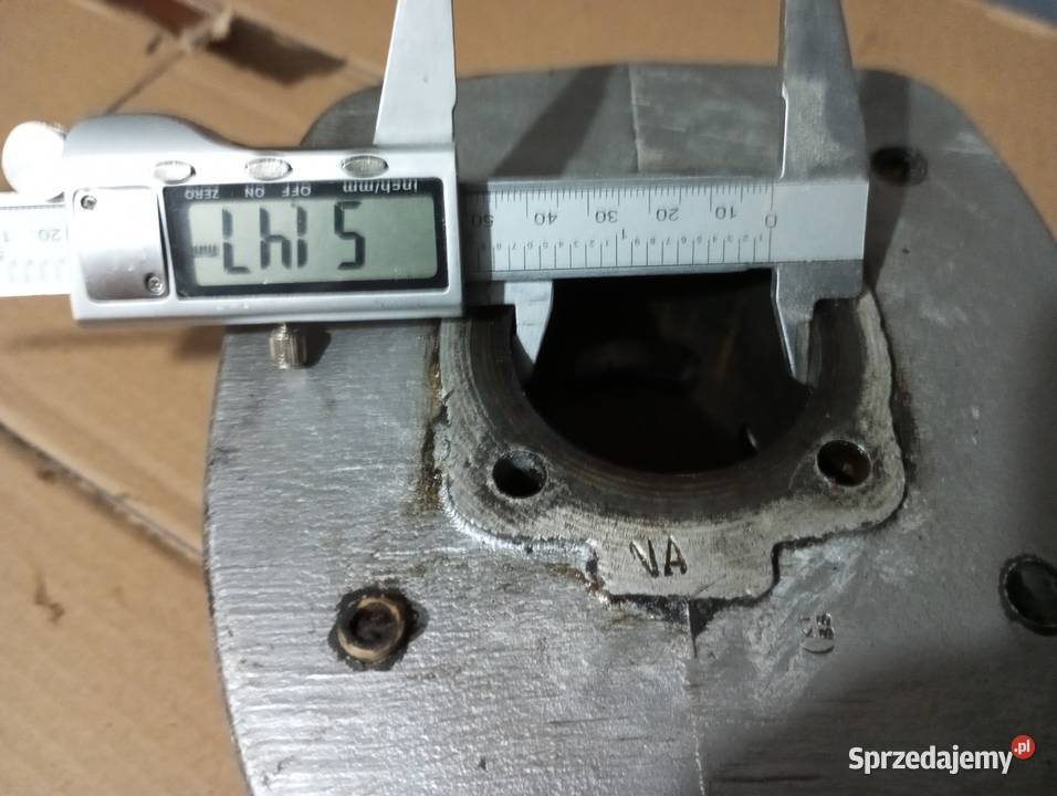Wsk 125 aluminiowy cylinder oryginalny ZMD nie warmińsko-mazurskie