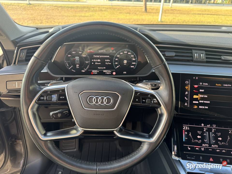 Audi Etron 50 Quattro 2019 r 70 300 VAT 23 Salon pełny VAT Bydgoszcz sprzedam