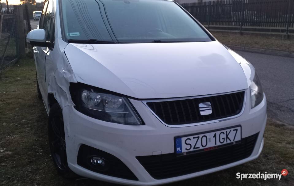 NiE Idealny SEAT ALHAMBRA 2 2012 r 140 2000cm3 śląskie Żory