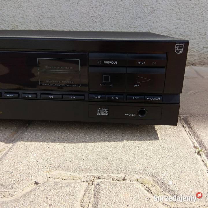 Legendarny Philips CD604 odtwarzacz CD TDA1543 Odtwarzacze CD i MD Świebodzice