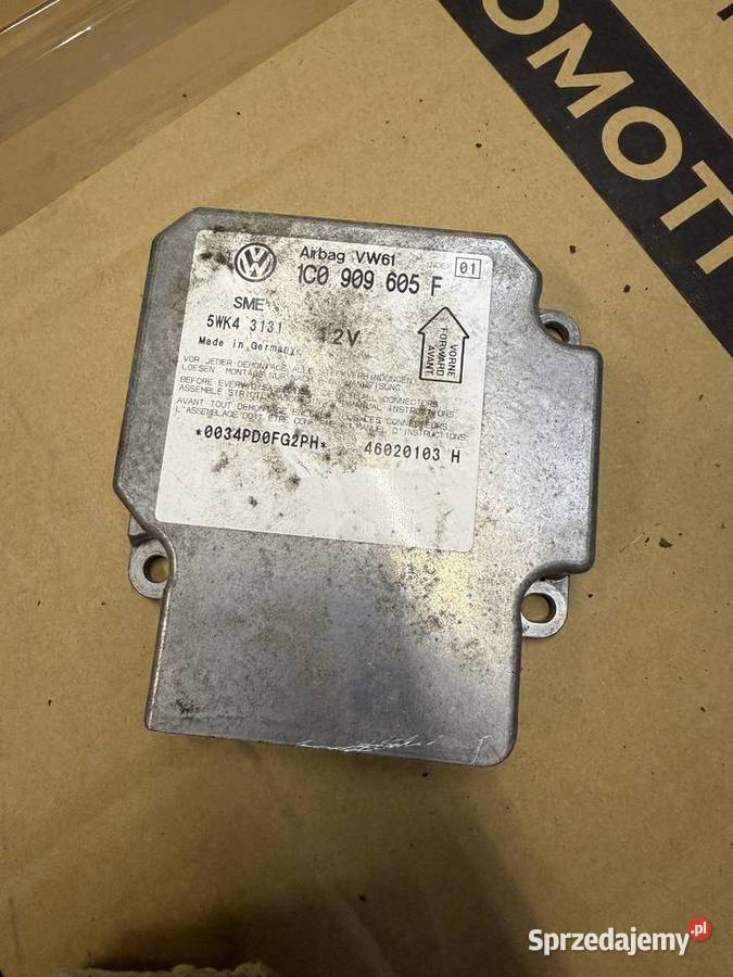 vw golf 4 moduł sensor airbag Bielsko-Biała sprzedam