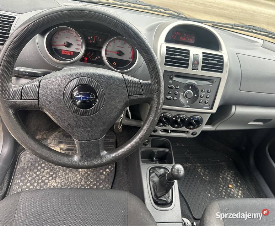 Subaru Justy 13 gaz 2006r 4x4 G3X