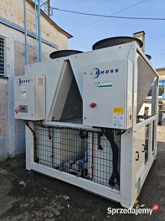Agregat wody lodowej RHOSS 170kW R32 wersja Krapkowice