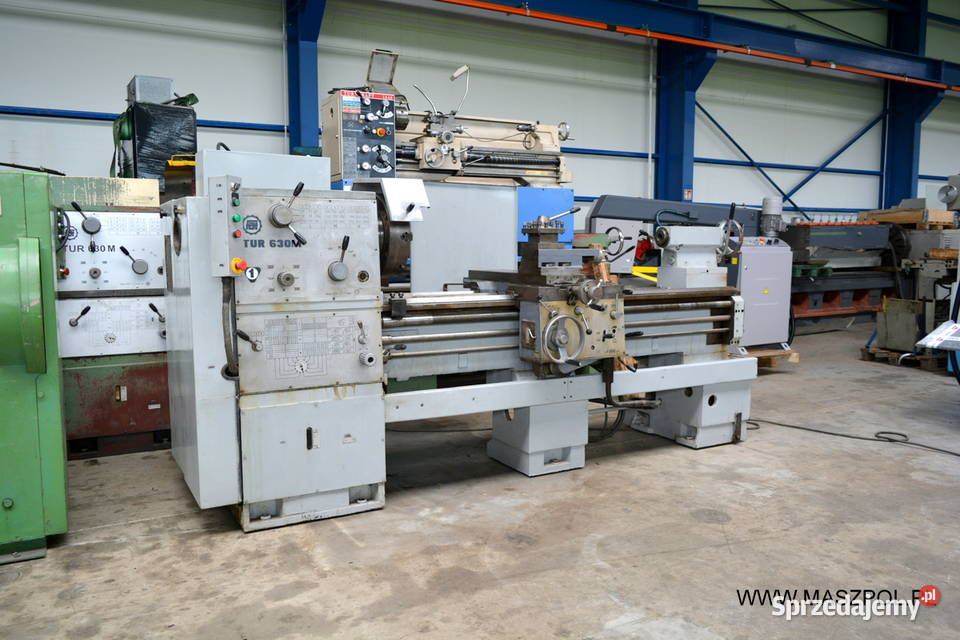Tokarka uniwersalna TUR 630 M x 1500 FAT WROCŁAW Głowno