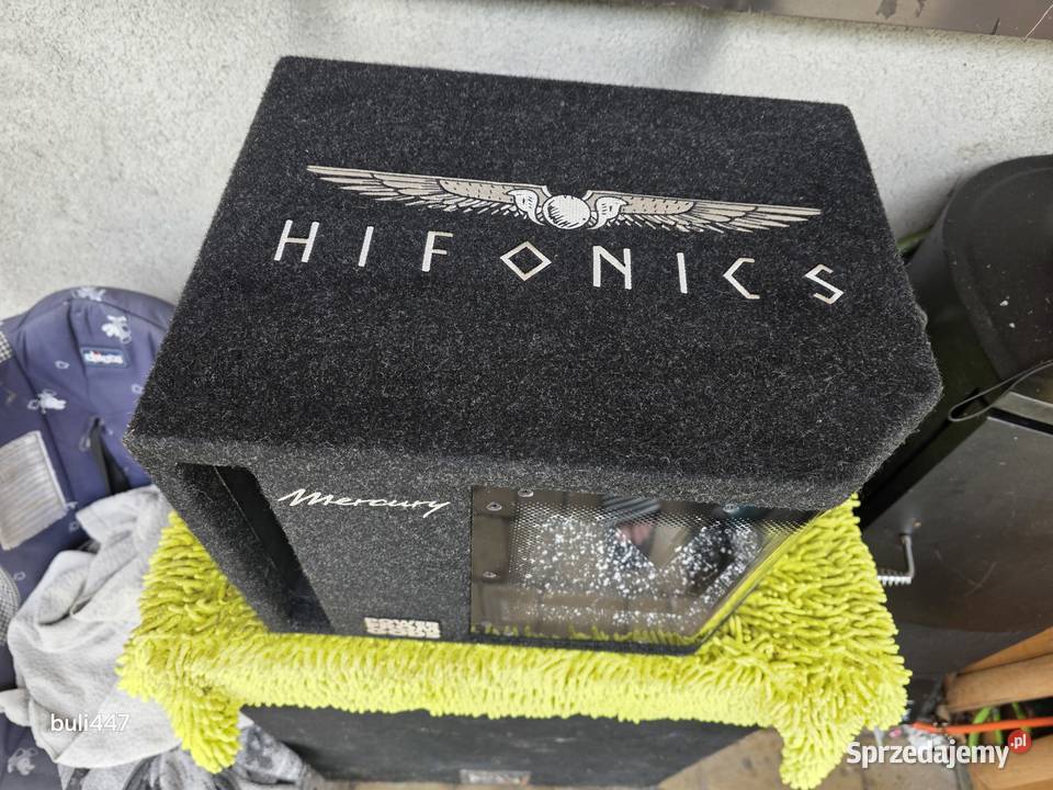 subwoofer hifonics mr8bp 300w 4ohm Moc 300 Chełm Śląski