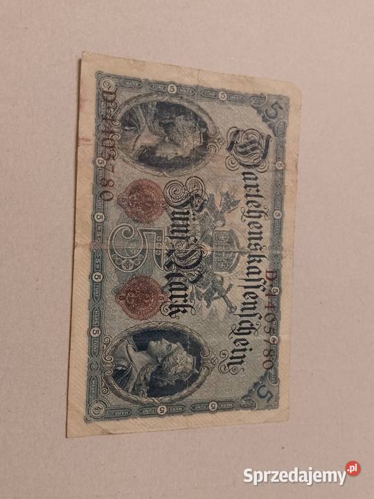 Niemcy 5 Marek 1914 podlaskie