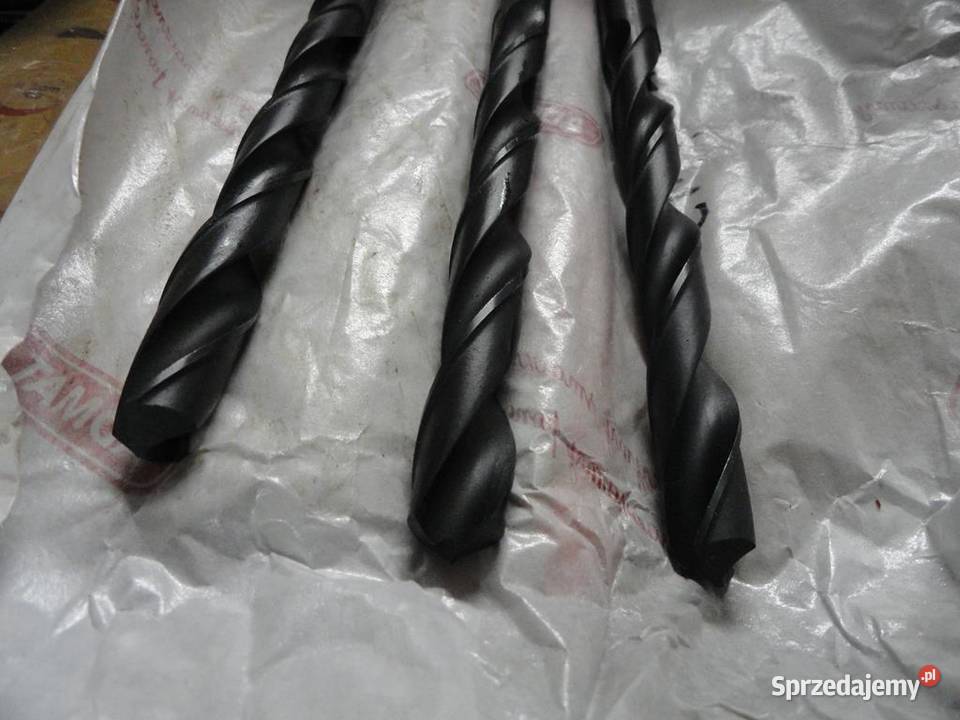 Wiertła z chwytem walcowym na stożek różne śr Produkcja