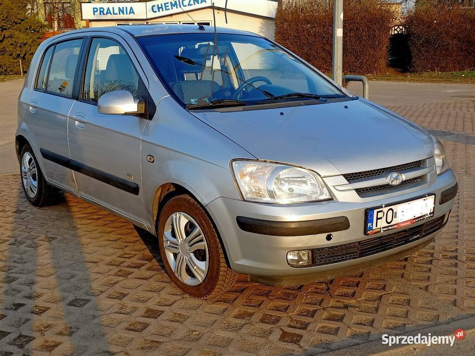 Hyundai Getz 15 CRDI Diesel 2005 5 drzwi nieuszkodzony Poznań