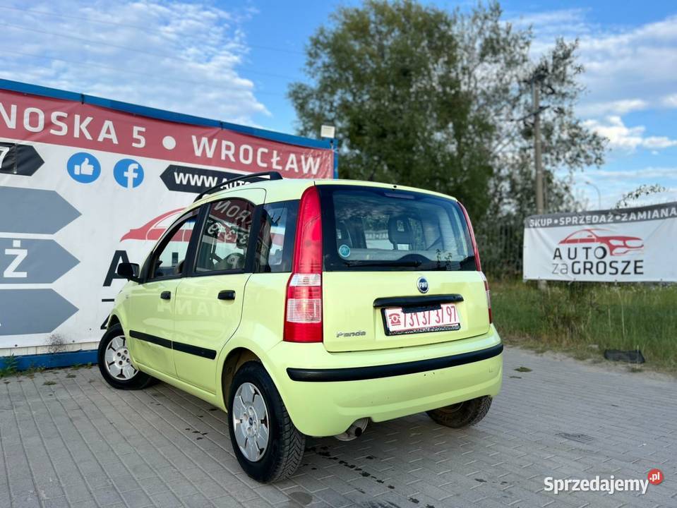 Fiat Panda 11 Benzyna2004160 Ekonomiczny Zamiana Wrocław