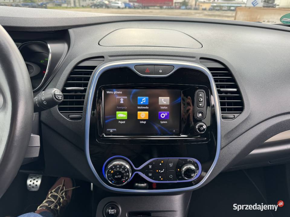 Renault Captur 12 BENZYNA Nawigacja Kamera Ledy 120KM Konin