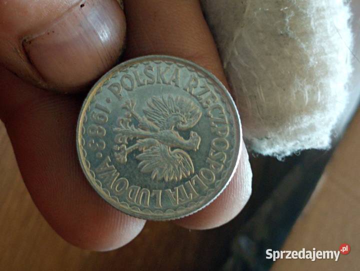 Sprzedam 1 zl 1983 r zzm Numizmatyka