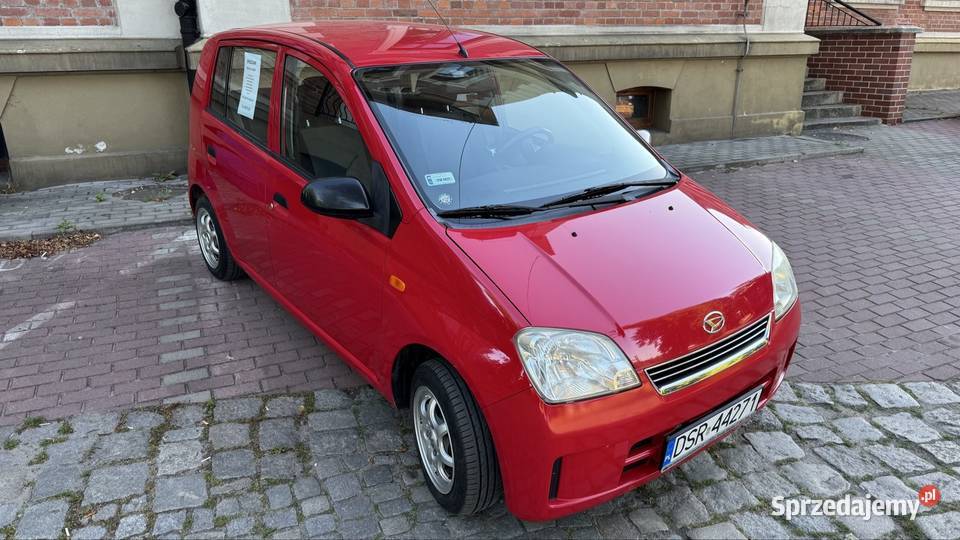 Daihatsu Cuore 10 Toyota Klima czerwony Brzyków