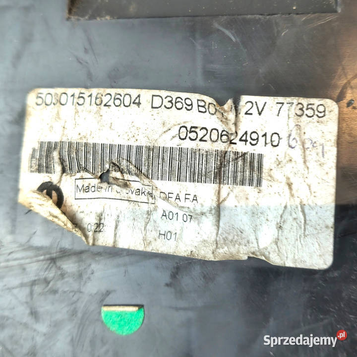 LICZNIK ZEGARY 0520624910 Fiat Doblo II LIFT 13 osobowe Chełm
