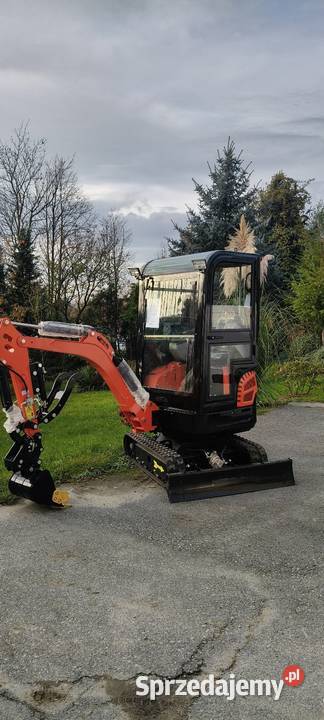 Nowa Minikoparka 18 tony 3 łyżki podkarpackie Rzeszów