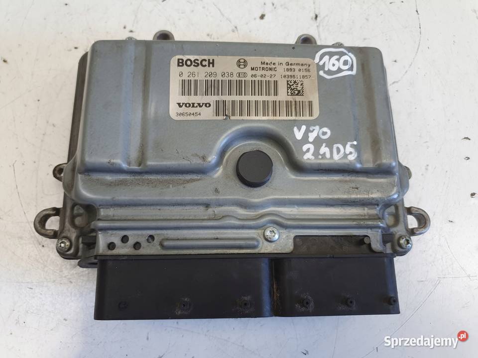 Volvo S40 II V50 25 T turbo STEROWNIK SILNIKA lubelskie Rudka