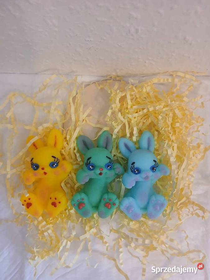 Zajączyk mydlany Wielkanocny z dekorem Wrocław