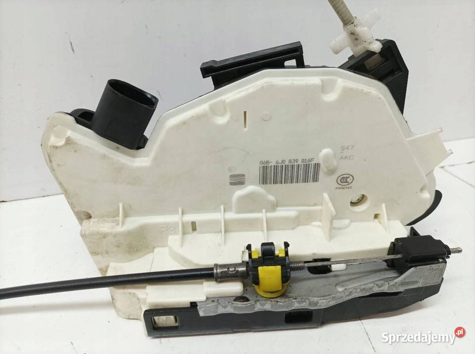 ZAMEK DRZWI TYŁ PRAWY 6J0839016F Seat Ibiza IV