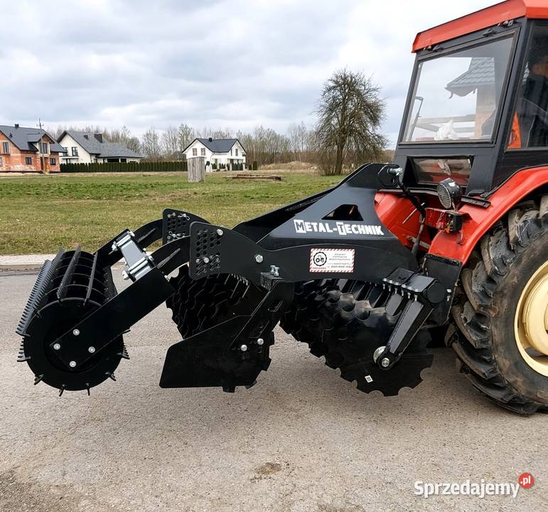 Nowa brona talerzowa kompaktowa SMART SPECAGRO Agregaty łódzkie Dzielna