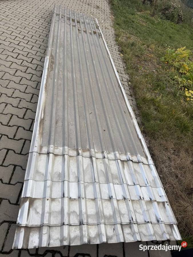 Blacha trapez alucynk z rozbiórki Baranów