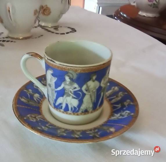 Filiżanka do espresso Syg Royal Sceny antyczne Gdańsk sprzedam
