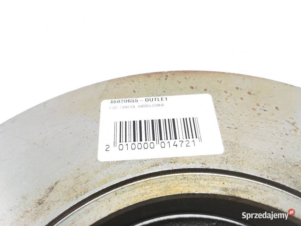 TARCZA HAMULCOWA PRZÓD FIAT MAREA 9902 PUNTO 97 osobowe lubelskie sprzedam